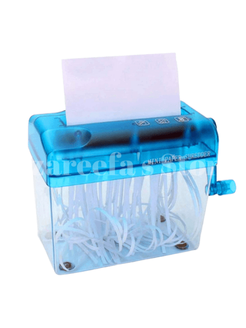 mini paper shredder