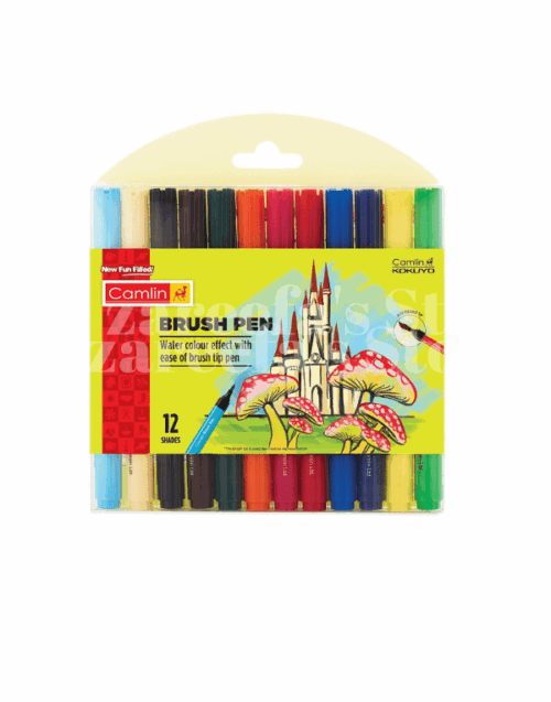 Camlin Brush Pens 12 shades