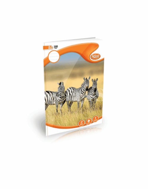 Atlas CR Book 160 pages single rule book sold in zareefa's stores