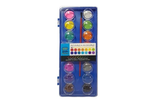 Acuarela Water Colours - 16 Colours